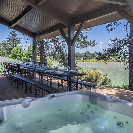 De Luxe Avec Bain à Remous, Salle De Sport, Piscine, Et Options Et Golf - Fr-1-582-381 Séjour à la campagne